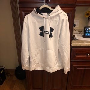Men’s Under Armour Black and White hoodie